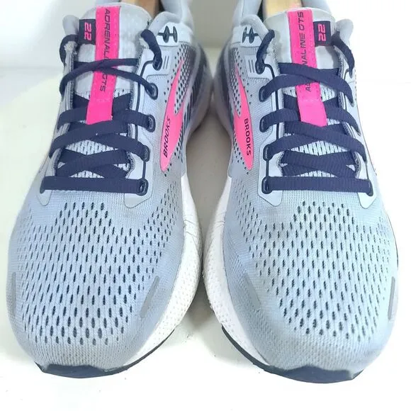 Brooks Adrenaline GTS 22 Women's Size 7.5 Running Shoes Sneakers 120353 1B 493
