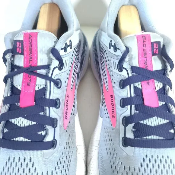 Brooks Adrenaline GTS 22 Women's Size 7.5 Running Shoes Sneakers 120353 1B 493