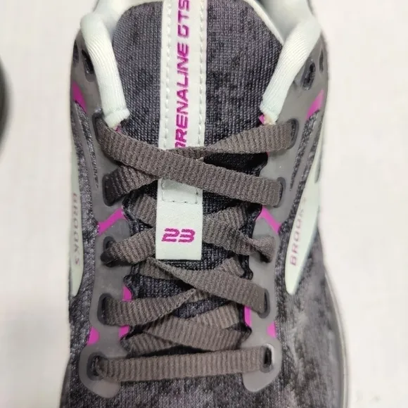 Brooks Adrenaline GTS 23 Women's Sneakers Black/Blue/Purple Running Shoe Size 7M