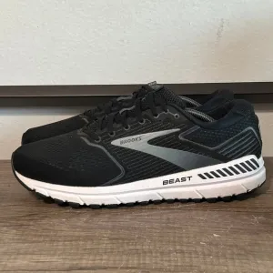 Brooks Beast 20 Men’s Athletic Walking Shoes Size 12.5 Wide (2E) Black