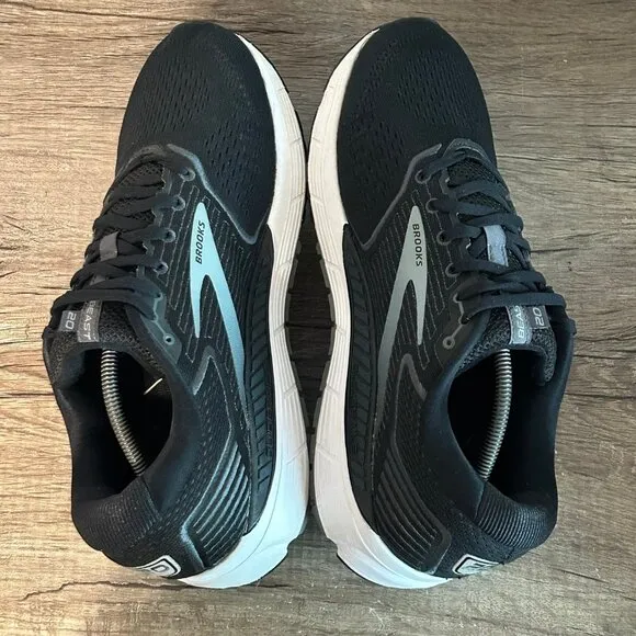Brooks Beast 20 Men’s Athletic Walking Shoes Size 12.5 Wide (2E) Black