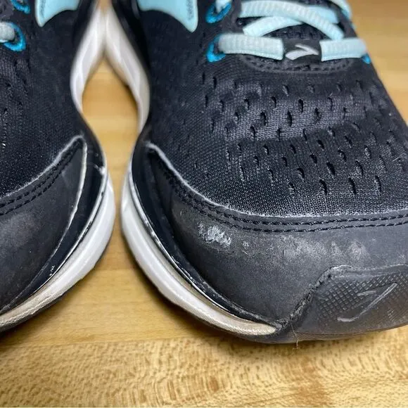 Brooks DYAD 10 Running Shoes Sneakers Black Mint Womens 7.5 B