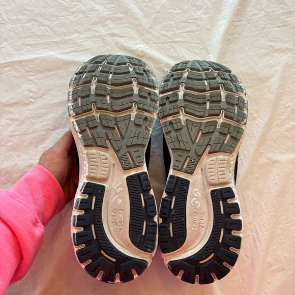 Brooks Ghost 13 Men's Running Shoes - Black and Gold SZ 13 Worn 1X