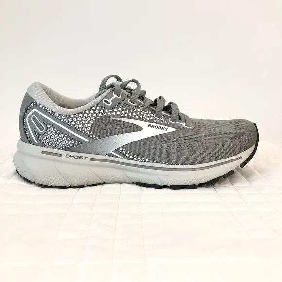 Brooks Ghost 14 Gray Running ShoeSz 7