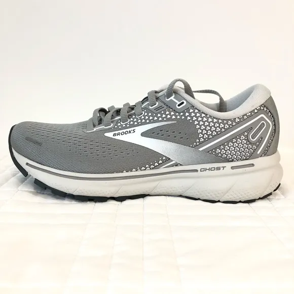 Brooks Ghost 14 Gray Running ShoeSz 7