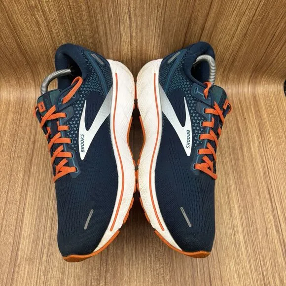 Brooks Ghost 14 Titan Teal Flame Running Shoes Men’s Size 11 D Sneakers