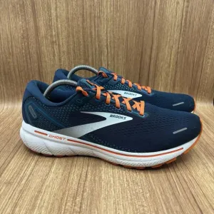 Brooks Ghost 14 Titan Teal Flame Running Shoes Men’s Size 11 D Sneakers