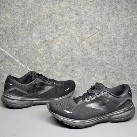 Brooks Ghost 15 Men's Running Shoes 11.5 D Black Lace Up‎ Comfy Sneakers