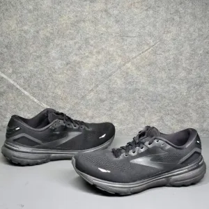 Brooks Ghost 15 Men's Running Shoes 11.5 D Black Lace Up‎ Comfy Sneakers