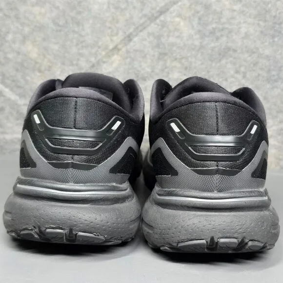 Brooks Ghost 15 Men's Running Shoes 11.5 D Black Lace Up‎ Comfy Sneakers