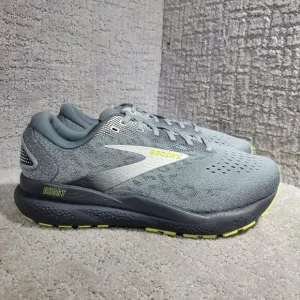 Brooks Ghost 16 Men's Size 9 4E US Gray Running Sneaker Shoes 1104184E040
