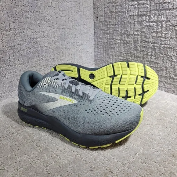 Brooks Ghost 16 Men's Size 9 4E US Gray Running Sneaker Shoes 1104184E040