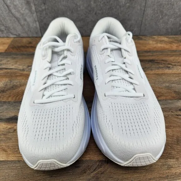 Brooks Ghost Max 2 Size 11 Mens Bright White Casual Athletic Running Shoes