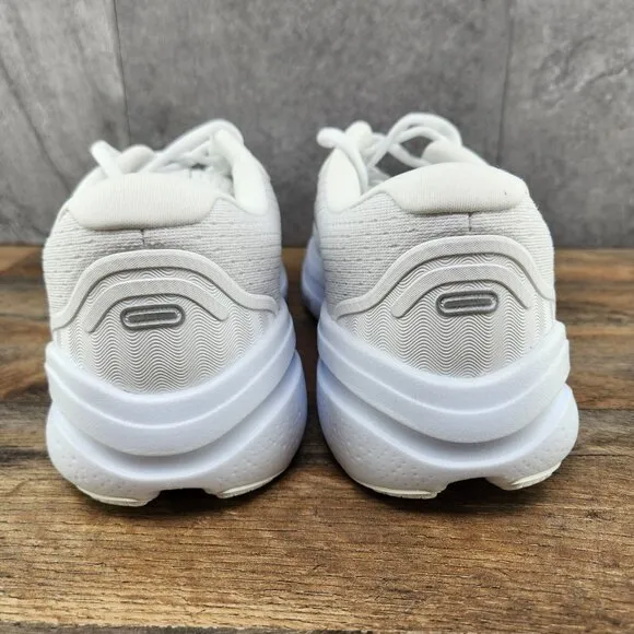 Brooks Ghost Max 2 Size 11 Mens Bright White Casual Athletic Running Shoes