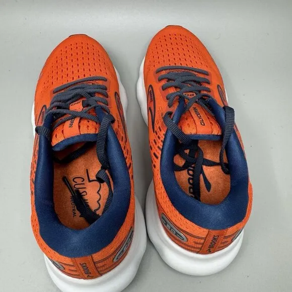 Brooks Glycerin 20 Shoes Men’s Size 7 D Orange Athletic Running 1103821D843