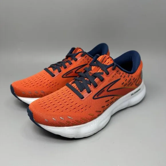 Brooks Glycerin 20 Shoes Men’s Size 7 D Orange Athletic Running 1103821D843