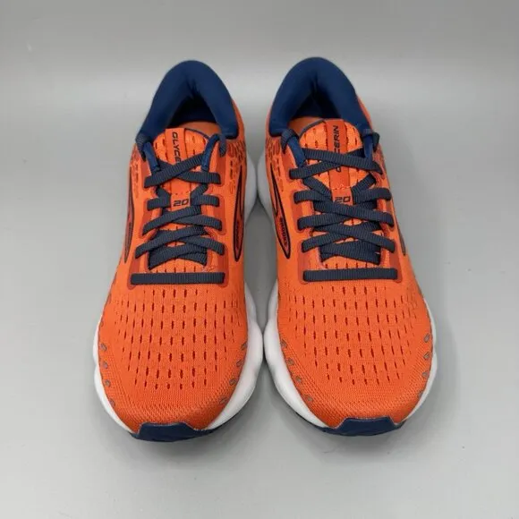 Brooks Glycerin 20 Shoes Men’s Size 7 D Orange Athletic Running 1103821D843