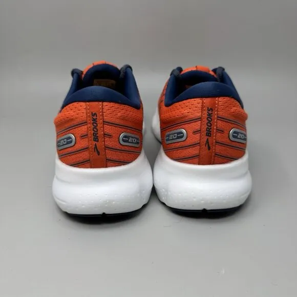 Brooks Glycerin 20 Shoes Men’s Size 7 D Orange Athletic Running 1103821D843