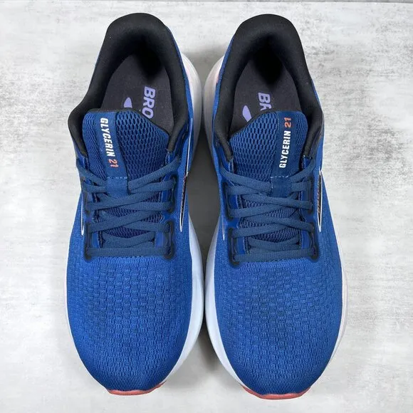 Brooks Glycerin 21 Running Shoes - Women's Size 10.5 - Blue
