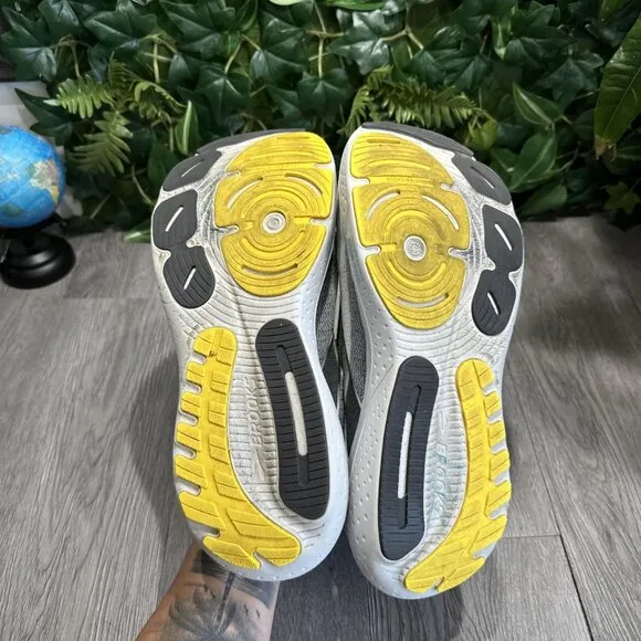 Brooks Glycerin 21 Shoes Mens 11.5 Coconut Forged Iron Yellow Running Trainer