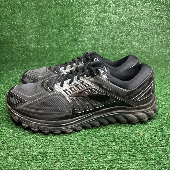 Brooks Glycerin G13 Mens Running Shoes Black 3D Fit Print Size US 12
