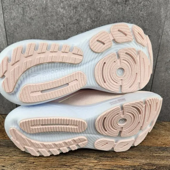 Brooks Glycerin StealthFit 21 Size 8 Womens Pink Marshmallow Running Shoes