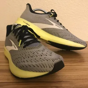 Brooks Hyperion Tempo Grey Black Running Shoes Sneakers Mens Sz 8.5 Worn Once D