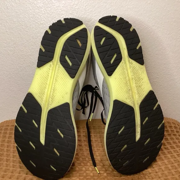 Brooks Hyperion Tempo Running Shoes Mens US Size 11.5 Gray Yellow Medium