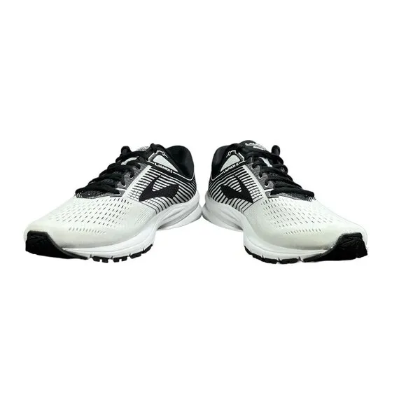 Brooks Launch 5 White Black Running Shoes Men's Size 13 D
