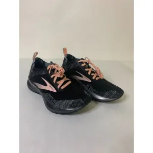 Brooks Levitate 4 Women's Size 5 B Medium) Running Shoes Black/Grey/Coral Cloud