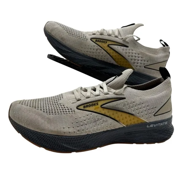 Brooks Levitate Stealthfit 6 Mens 11.5 Running Shoes Sneakers Knit 1103971D121