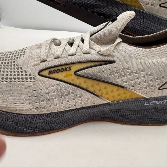 Brooks Levitate Stealthfit 6 Mens 11.5 Running Shoes Sneakers Knit 1103971D121