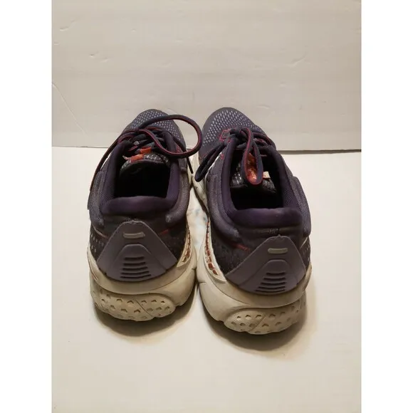 Brooks Mens Adrenaline GTS 21 1103491D420 Gray Running Shoes Lace Up Size 12