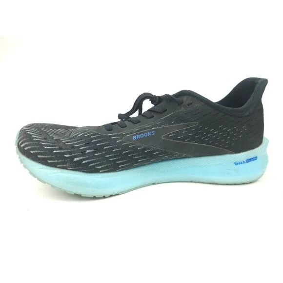 Brooks Mens Hyperion Tempo Black Running Shoes Sneakers Size 8.5 D