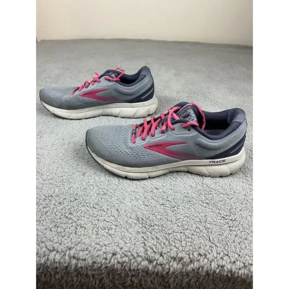 Brooks Trace‎ 1 Women's Size 9.5 Gray/Night Shadow/Raspberry