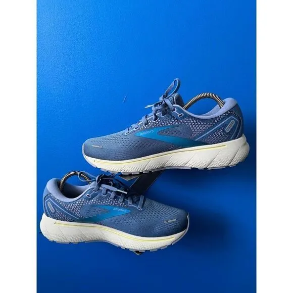 Brooks Womens Ghost 14 1203561B456 Blue Running Shoes Sneakers Size 9.5