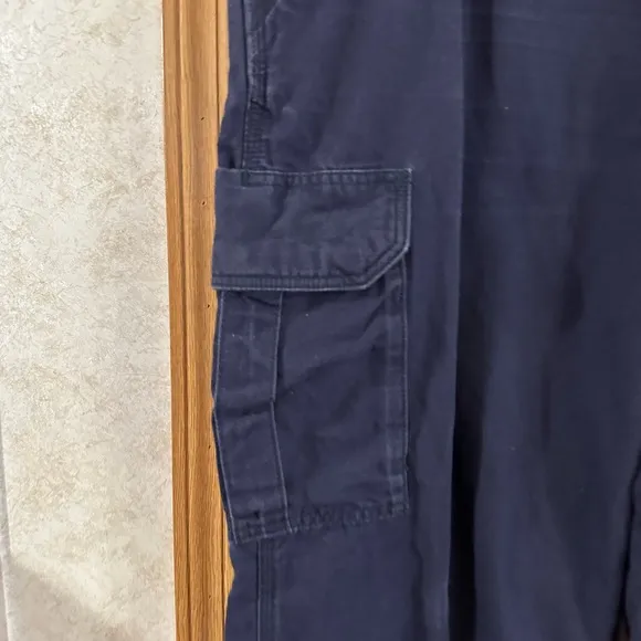 Carhartt FR FRB240 DNY Flame Resistant Cargo Pants Dark Navy Size 40x32