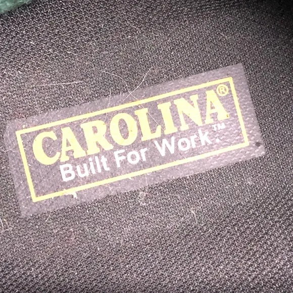 Carolina 599 brown work boots 6 inch safety toe metguards