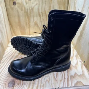 Carolina Boots Oil Resistant Mens 12 Black Safety Soft Toe Tie Up Comfort Work