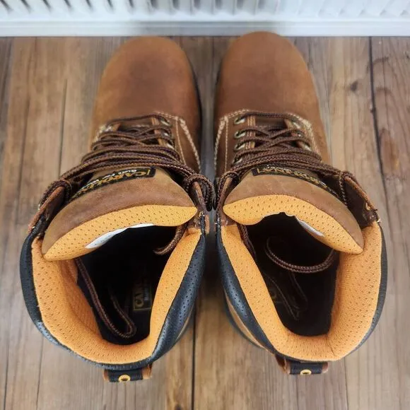 Carolina CA5520 6&quot; Waterproof Composite Broad Toe Work Boots Mens Size 9 EE Wide