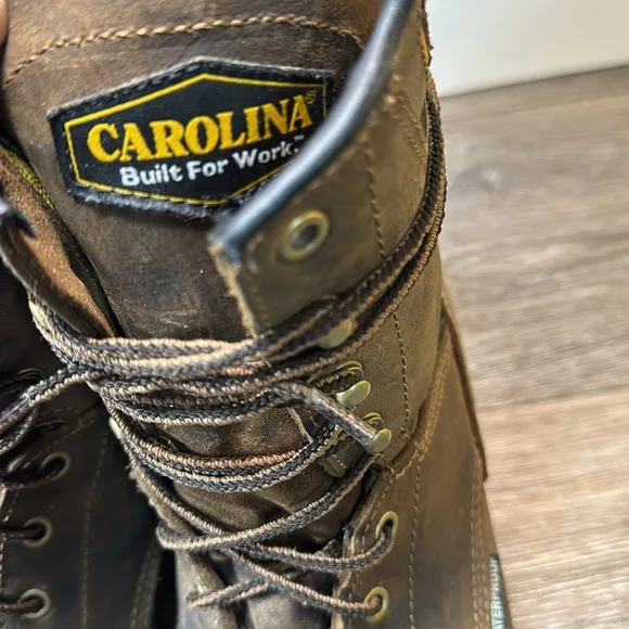 Carolina safety work boots size 12  COPPICE COMP TOE SQUARE TOE LOGGER