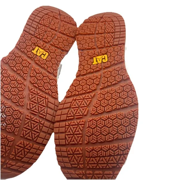 CAT Carbon Composite Toe Work Men's Shoe Slip Resistant EH 600 volts Protection