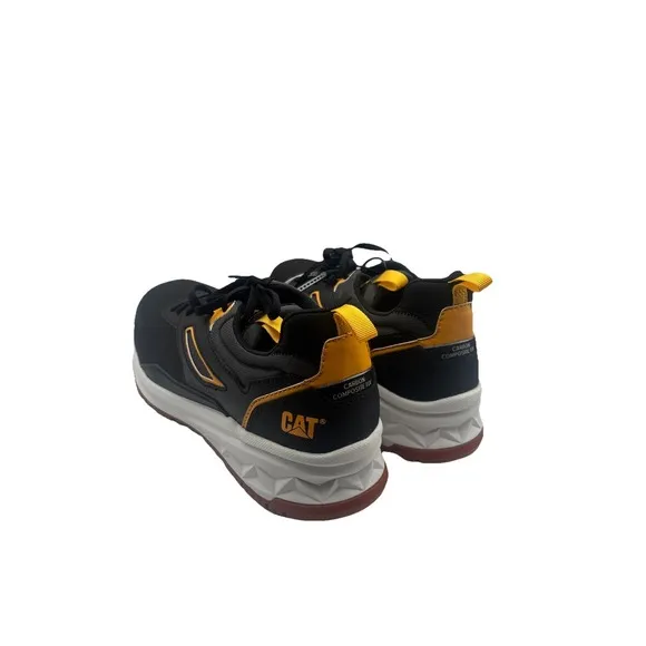 CAT Carbon Composite Toe Work Men's Shoe Slip Resistant EH 600 volts Protection