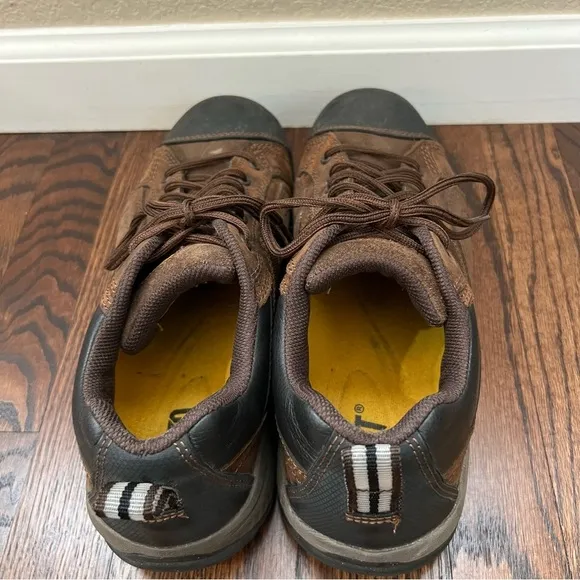 CAT Men Caterpillar Argon Composite Toe Work Shoe Leather Size 11.5 P89957 $150,