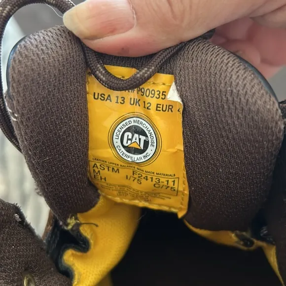 Caterpillar Threshold Steel toe work boots 13 outdoors