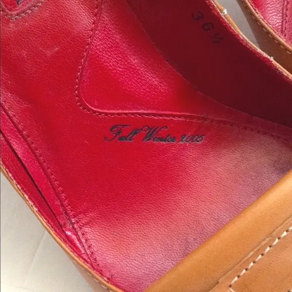CESARE PACIOTTI - Vintage Luxury Leather Kiltie Heels; 2005 Fall/Winter Shoes