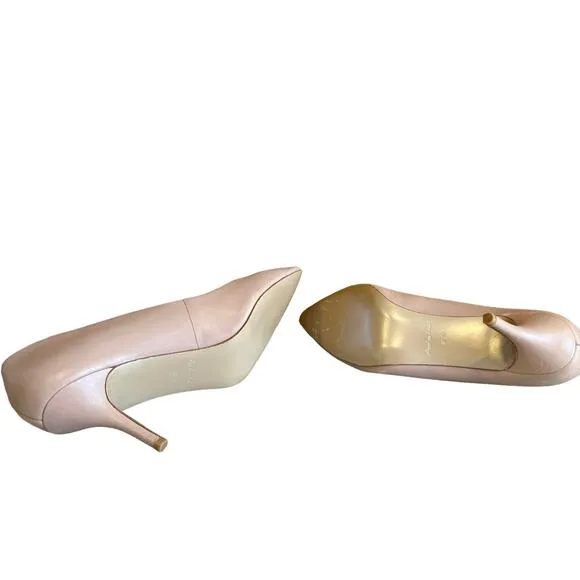 Charles David classic nude heels 8.5