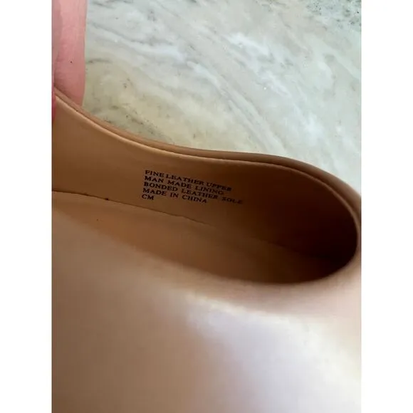 Charles David classic nude heels 8.5