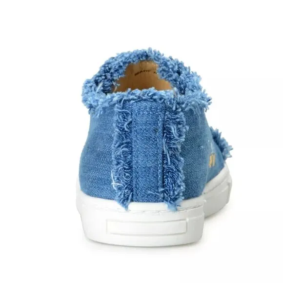 Charlotte Olympia Sneakers Girls Denim Leather