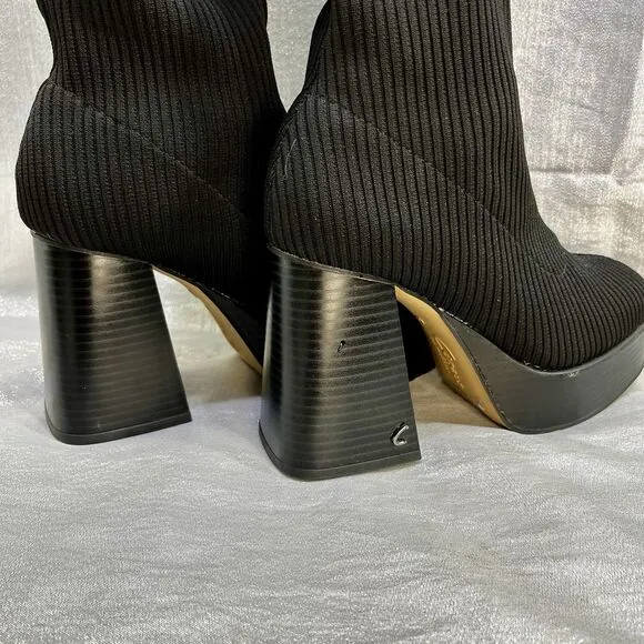 Circus NY  Simone By Sam Edelman Women's Black Knee High Boots Size 6M (36)